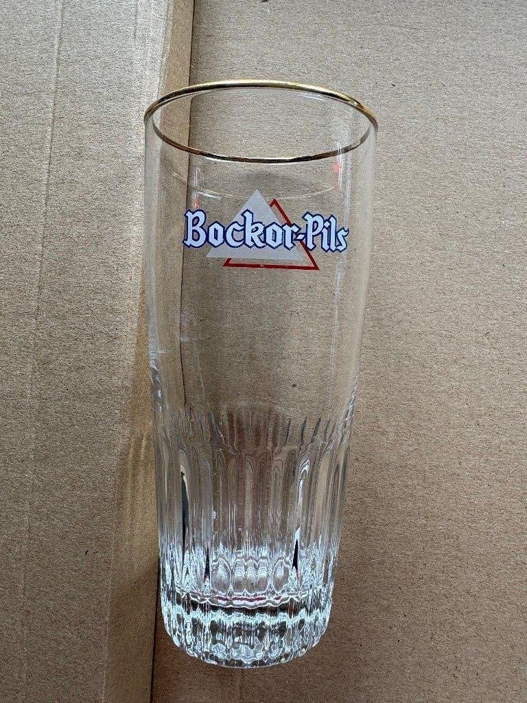 Bockor-Pils (Vander Ghinste, Bellegem), Verzamelen, Ophalen of Verzenden, Gebruikt, Glas of Glazen, Overige merken