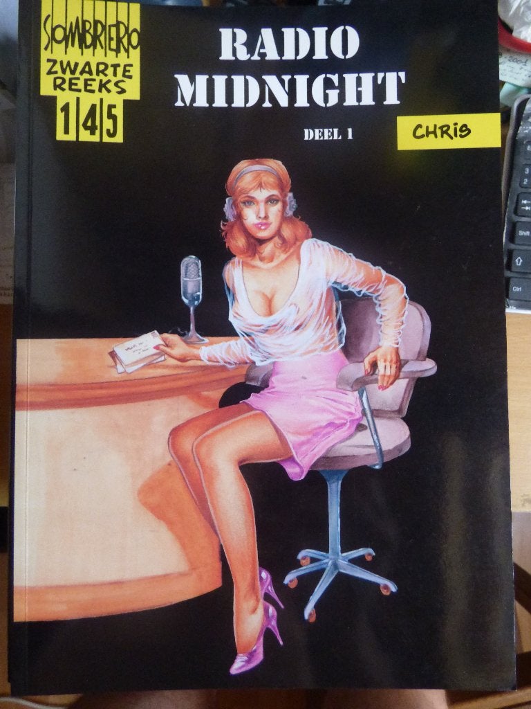 radio midnight ,   sombrero  zwarte reeks nr  145, Ophalen of Verzenden