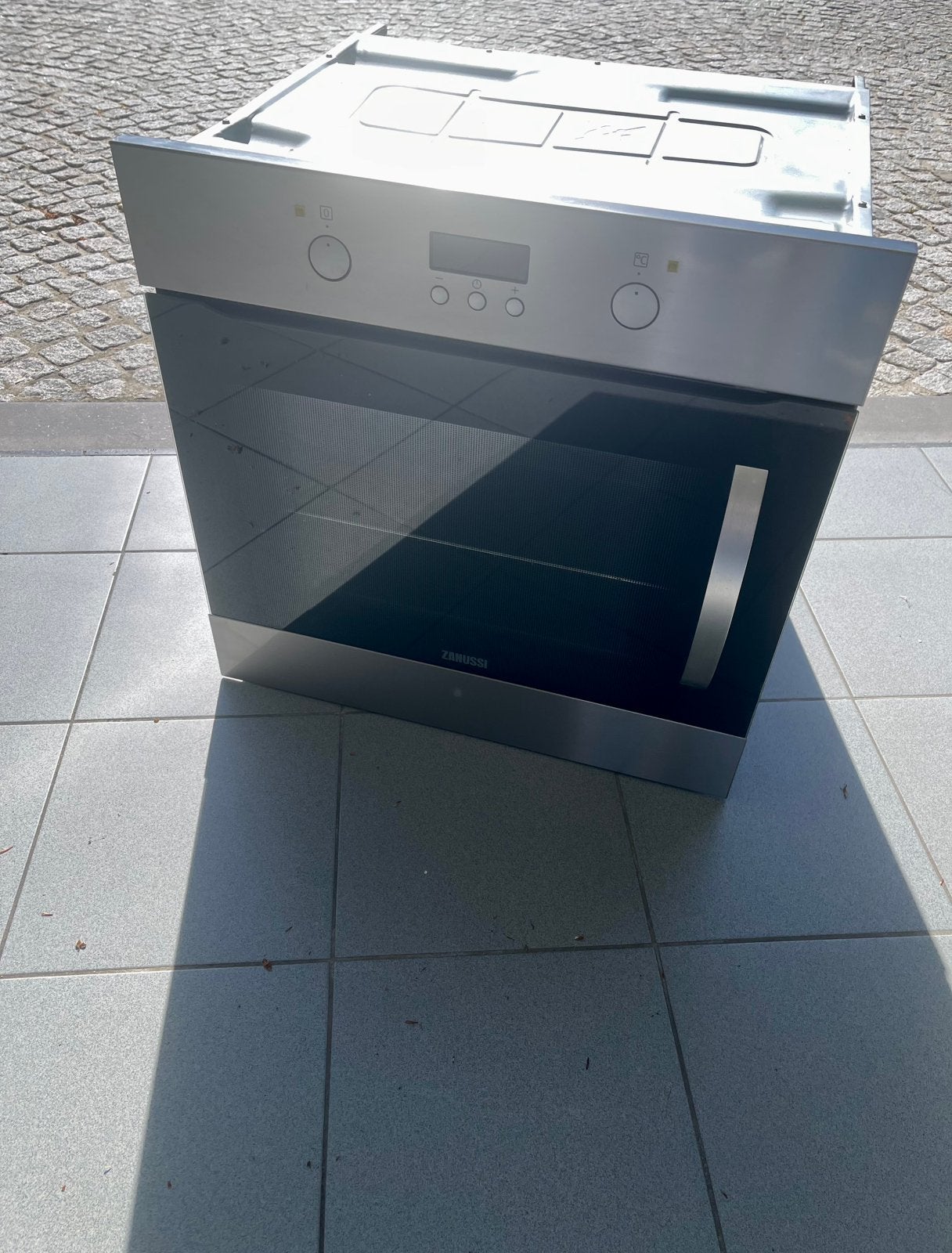Zanussi Inbouwoven Roestvrij Staal (ZOB35805XK), Elektronische apparatuur, Ophalen, Zo goed als nieuw, Zanussi, Oven