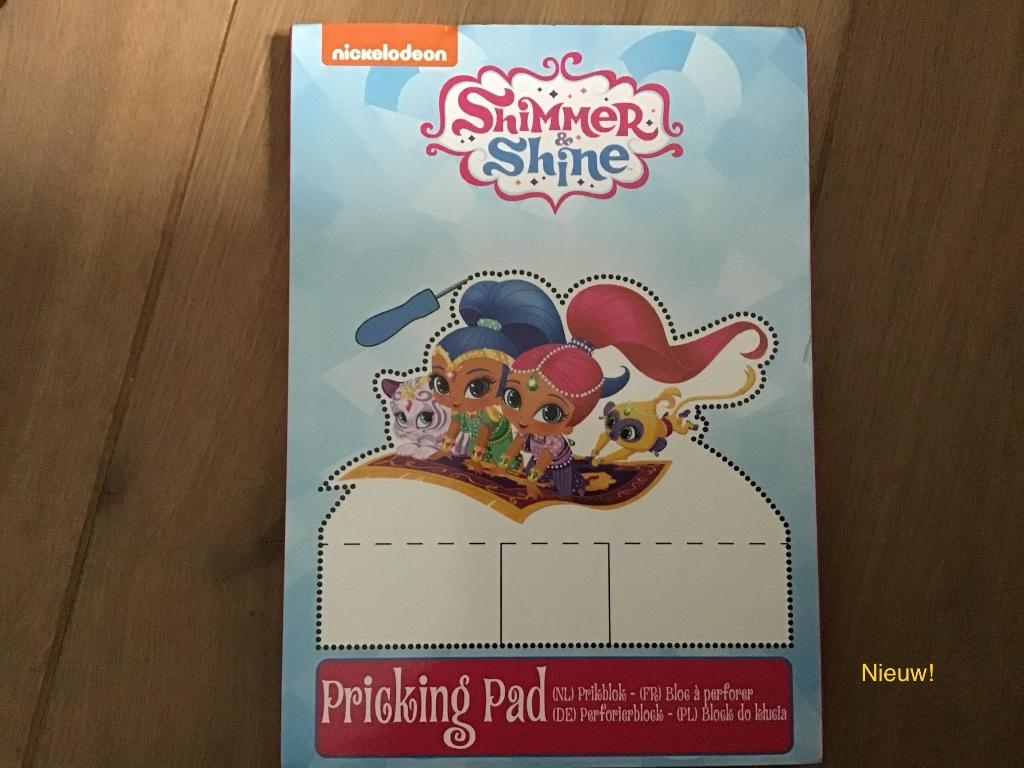 Prikblok - Shimmer & Shine, Kinderen en Baby's, Ophalen of Verzenden, Nieuw, Knutselen