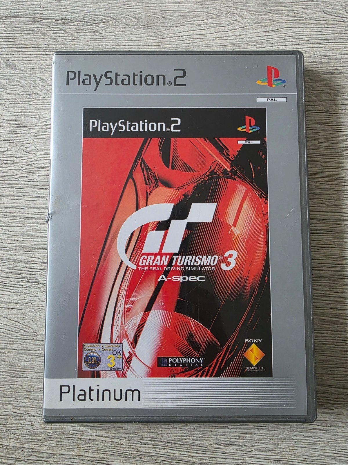 Gran Turismo 3 A-spec PS2, Enlèvement ou Envoi, 2 joueurs, Course et Pilotage, Utilisé