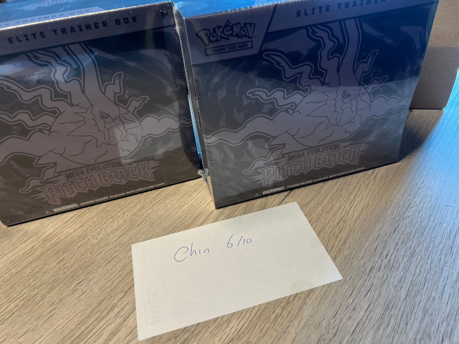 2 Pitch Black ETBs te koop - 2400 Mol, Enlèvement, Comme neuf