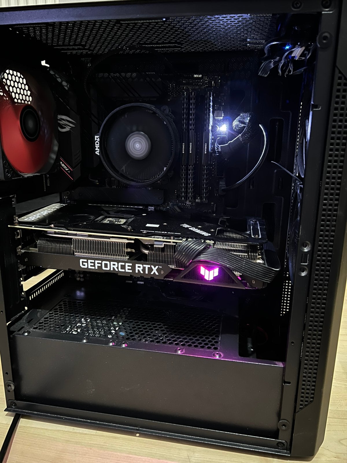 Gaming PC – Ryzen 7 5800X – RTX 3070 Ti – 24GB RAM – 1TB SSD, Ophalen, Zo goed als nieuw