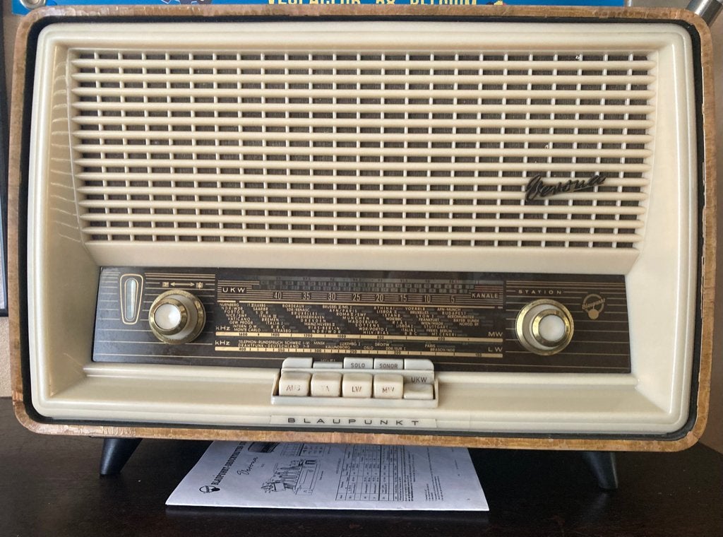 Oude radio Blaupunkt Verona, Antiek en Kunst, Ophalen