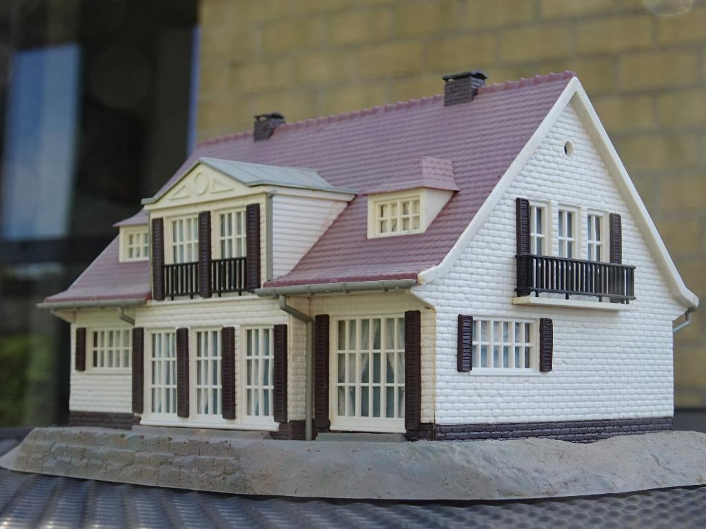 Villa rurale à l'échelle HO, Hobby & Loisirs créatifs, Trains miniatures | HO, Enlèvement ou Envoi, Comme neuf, Pont, Tunnel ou Bâtiment