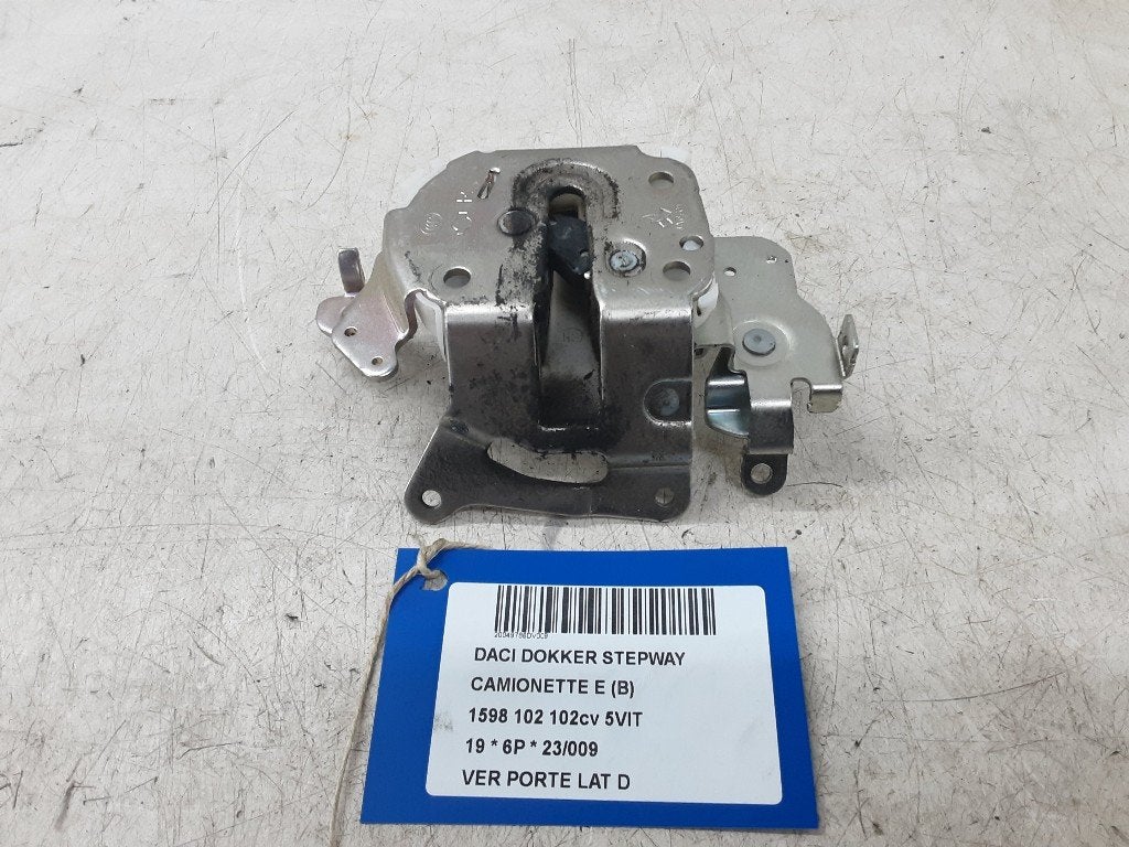 SERRURE DE PORTE RODS ARRIÈRE DROIT Dacia Dokker (0S), Dacia, Renault Deutschland AG, Utilisé, Peter-Huppertz-Straße 5
51063  Köln, DE