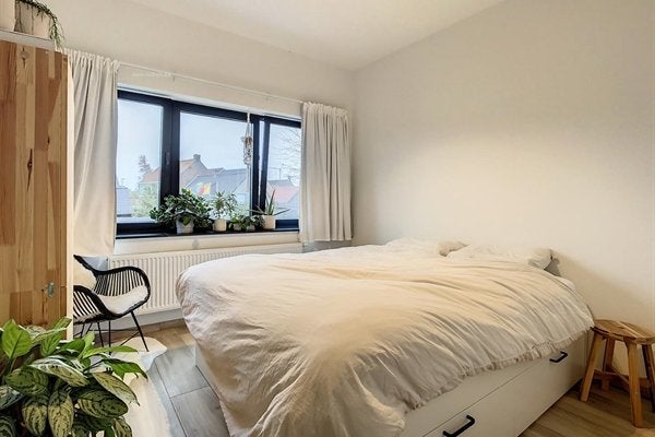 Bed, Ophalen, Wit, Tweepersoons, Zo goed als nieuw