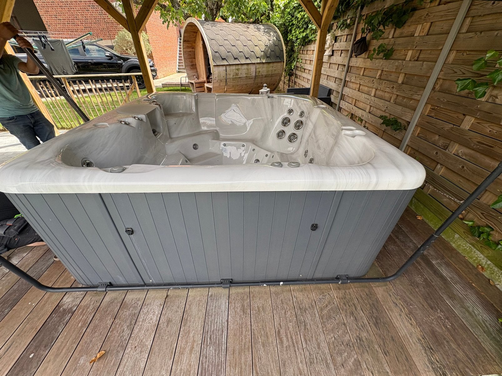 Jacuzzi te koop  5 pers - Met 1 jaar garantie, Enlèvement, Comme neuf