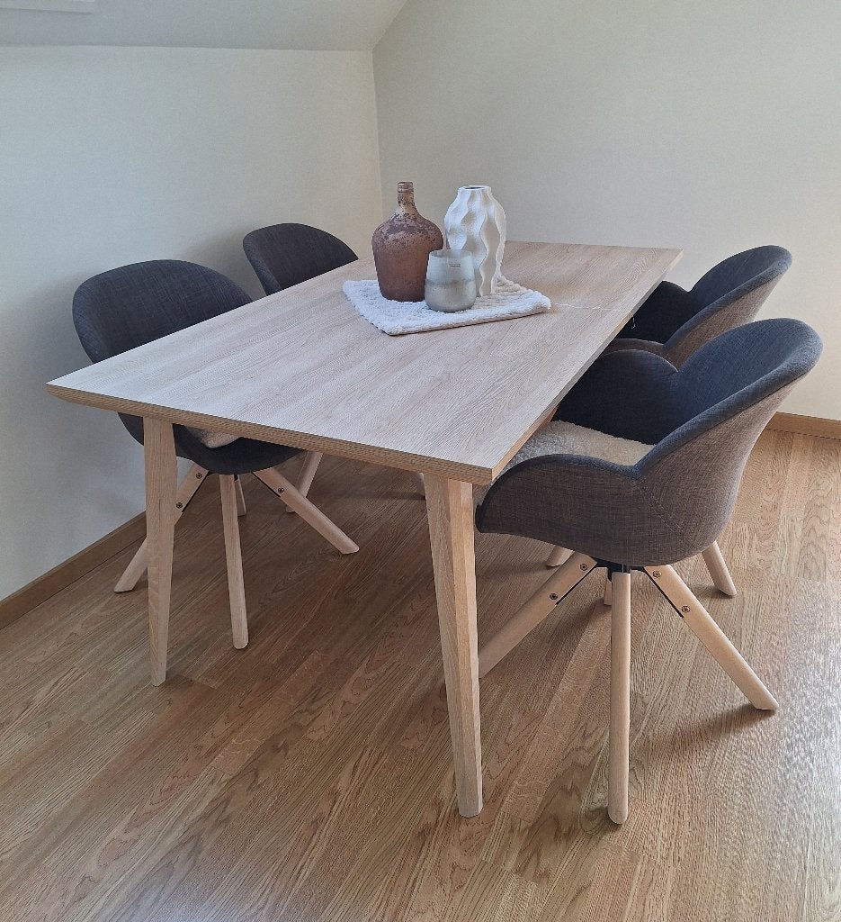 Table de salle à manger 160 x 95 cm, Maison & Meubles, Quatre personnes, 150 à 200 cm, Comme neuf, Enlèvement