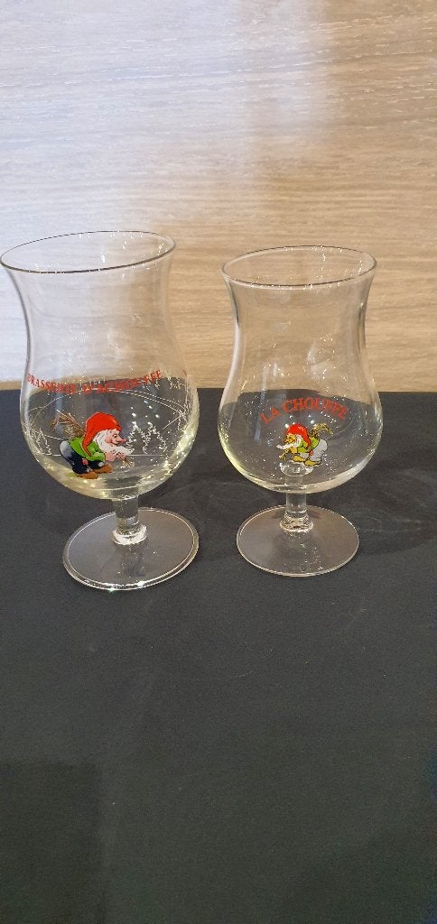 2 bierglazen La Chouffe, Verzamelen, Ophalen