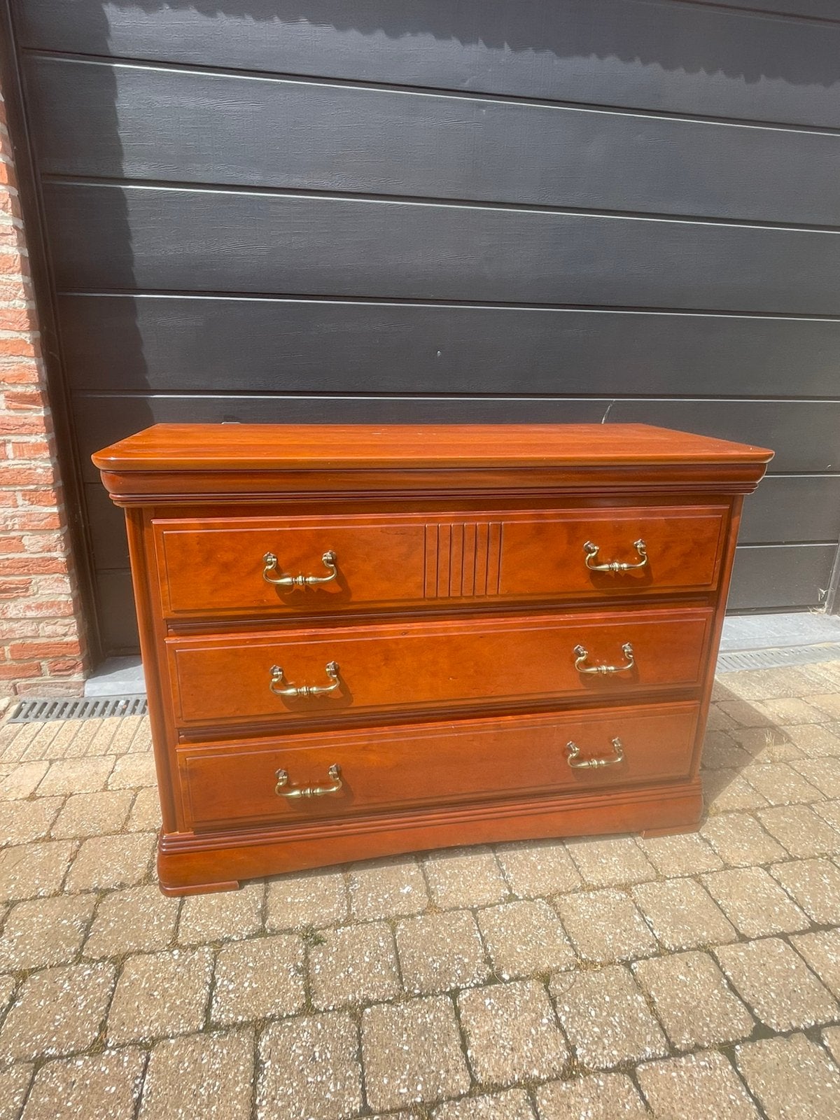 Kerselaar dressoir, Ophalen, Gebruikt, 100 tot 150 cm, 50 tot 75 cm
