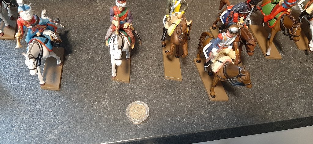 Mooie ruiters uit de Napoleontische tijd Staŕlux, Ophalen of Verzenden, Zo goed als nieuw, 1:35 tot 1:50, Figuur of Figuren