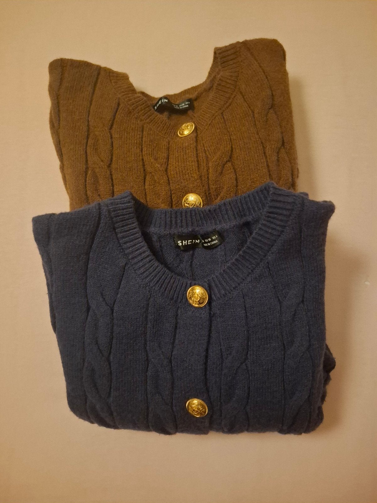 2 hemdjes, Maat 38/40 (M), Blauw, Ophalen of Verzenden, SHEIN