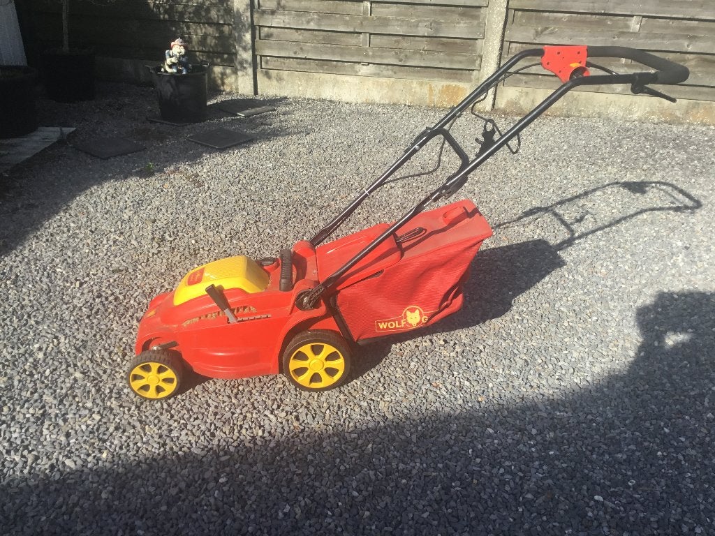 Grasmaaier, Ophalen of Verzenden, Gebruikt, Elektrische grasmaaier, Mulchfunctie