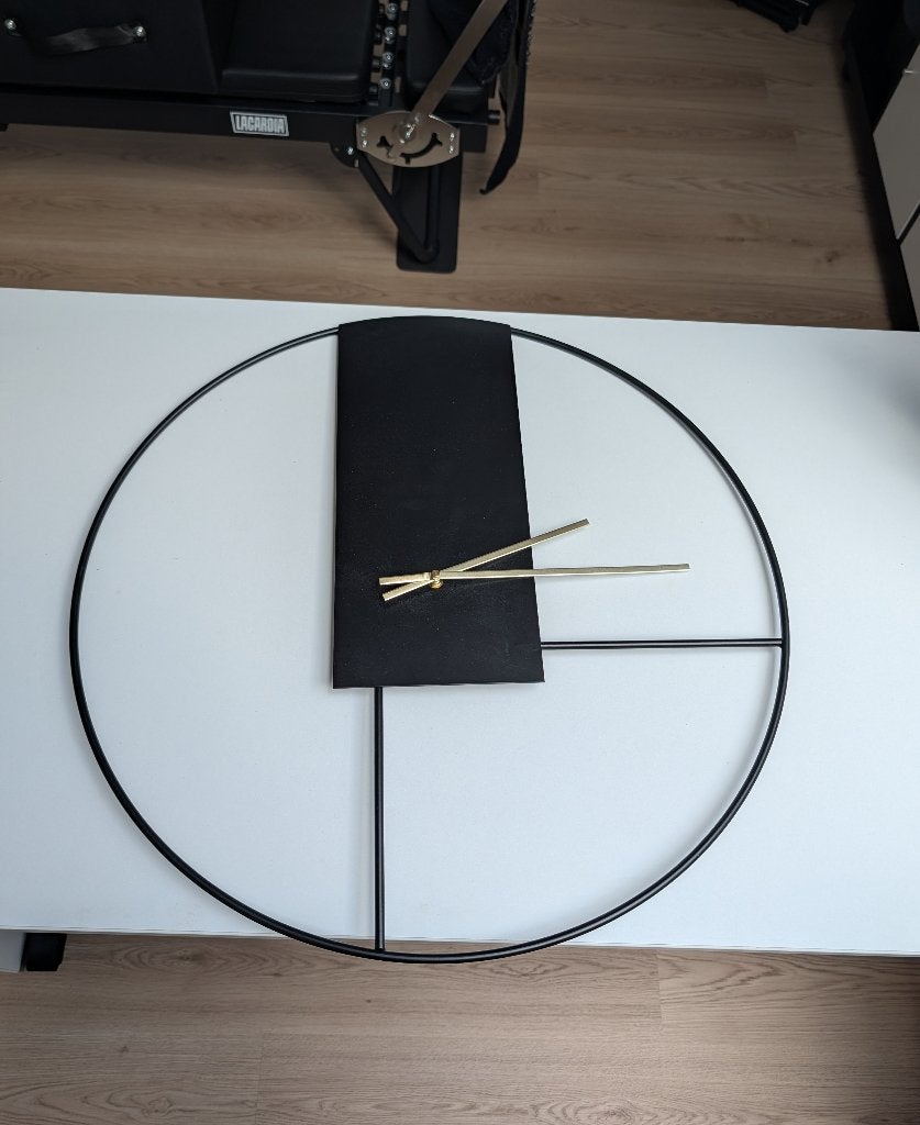 Wandklok, Ophalen, Wandklok, Analoog, Werkt op batterijen