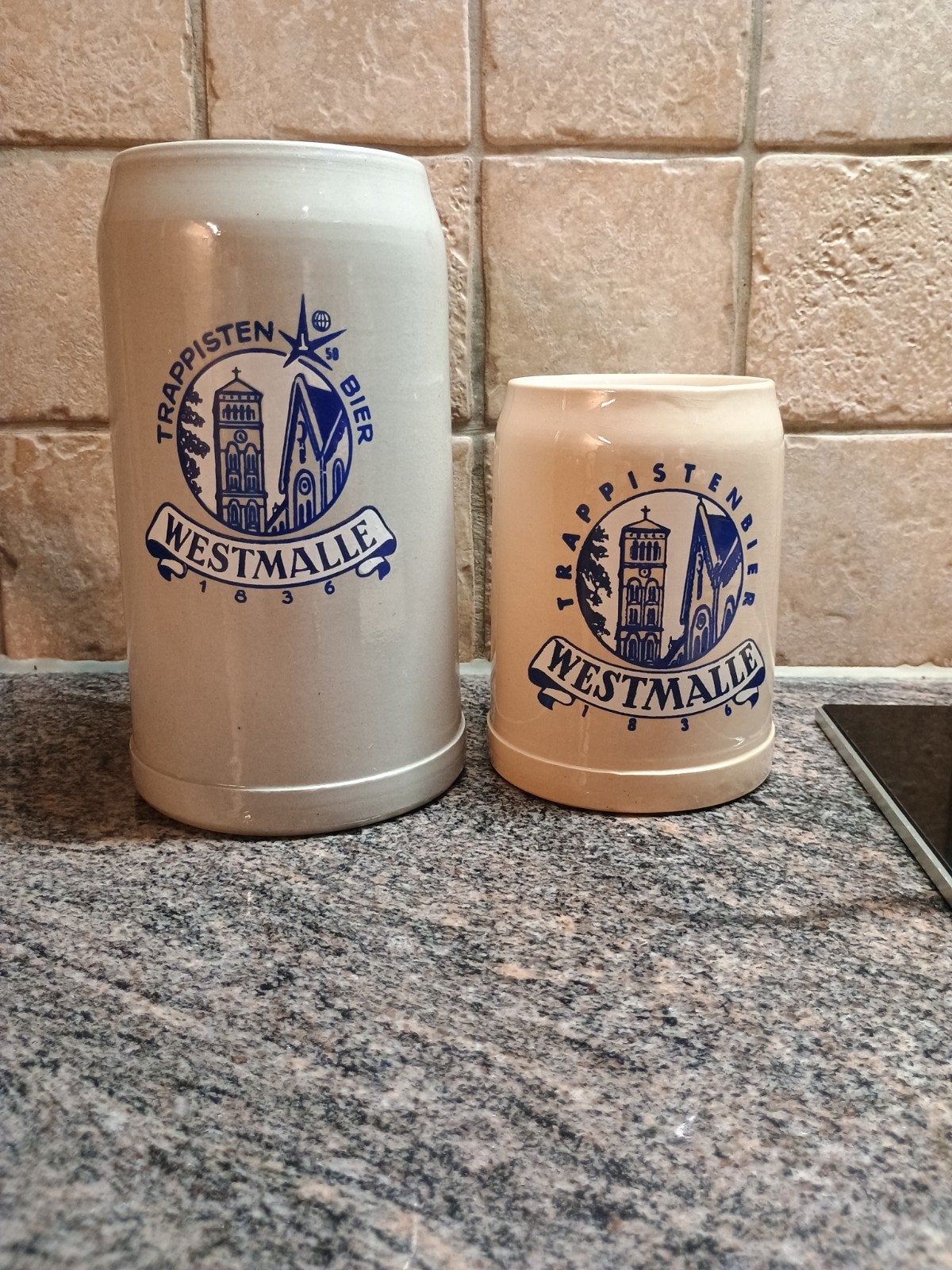 Westmalle bierpotten, Ophalen of Verzenden