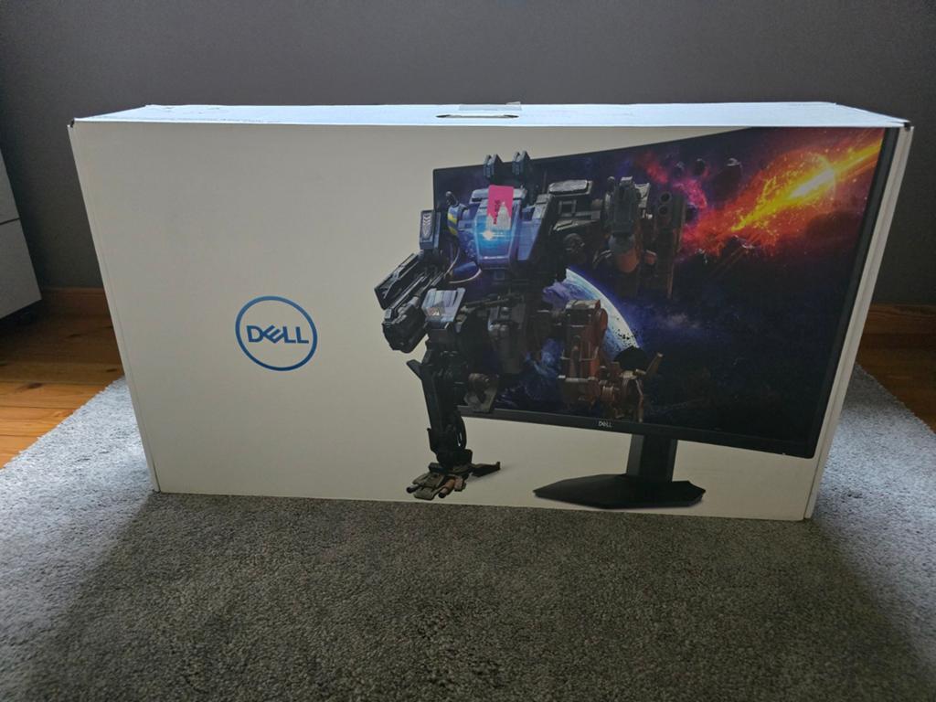 Dell curved gaming monitor 1440p S2722DGM, Ophalen