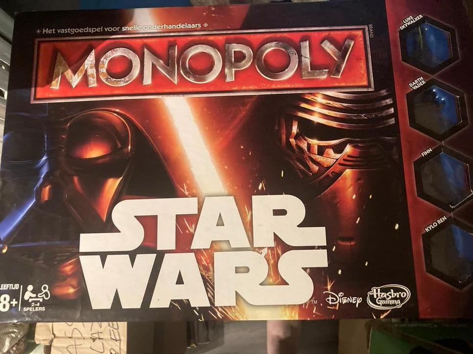Monopoly star wars, Ophalen, Gebruikt