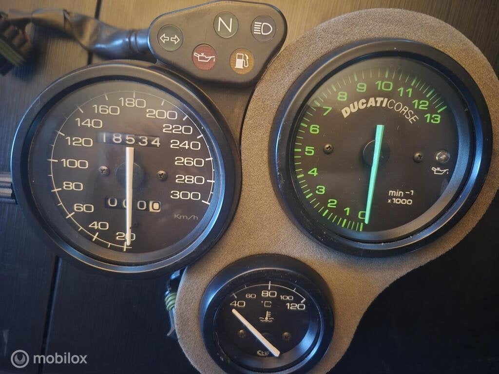 Dashboard tellers tellerset toerenteller 748 916 996, Motoren, Gebruikt, Factorystore.service@ducati.com, Ophalen of Verzenden