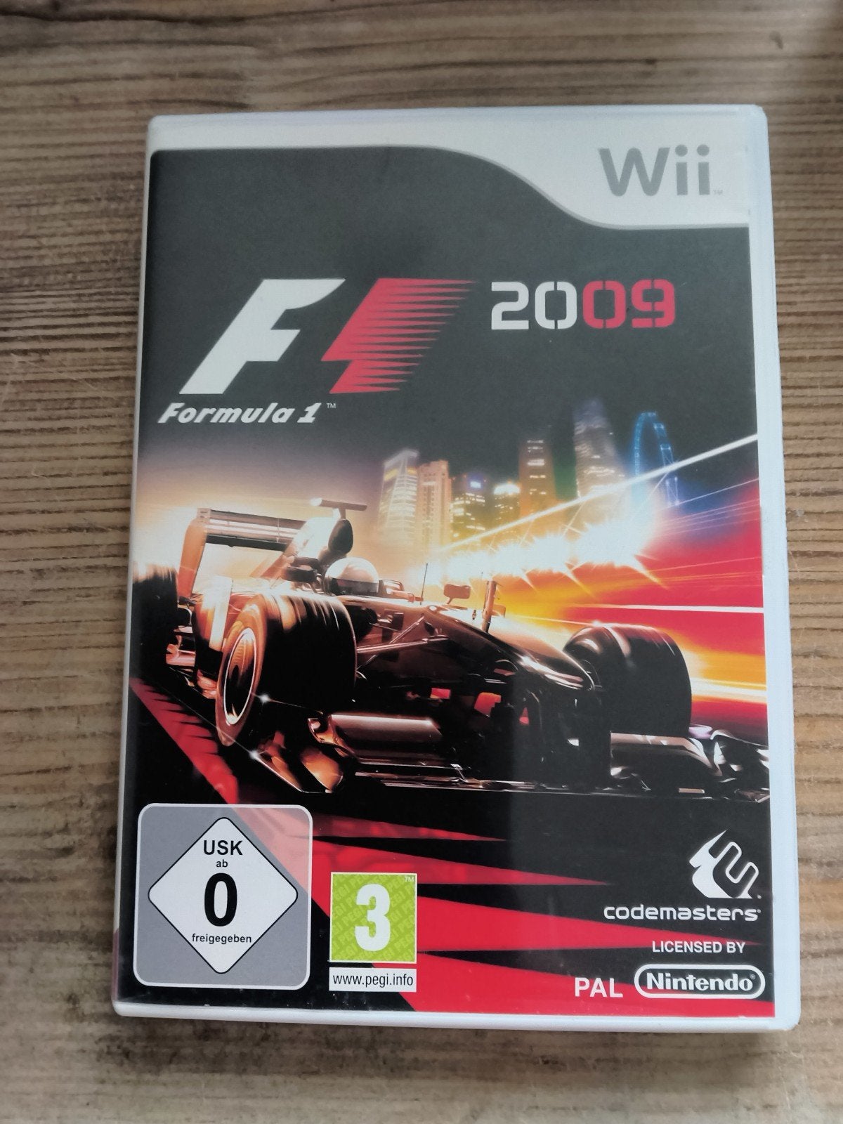 F1 2009 - Nintendo Wii, 1 speler, Racen en Vliegen, Ophalen of Verzenden, Zo goed als nieuw