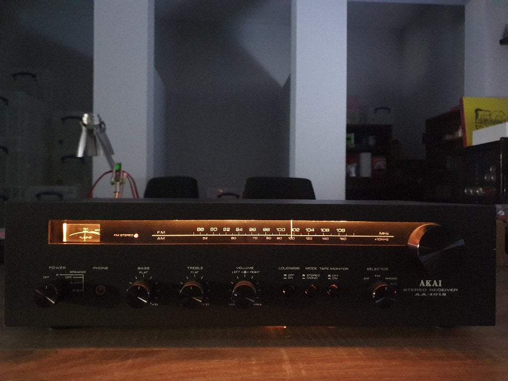 Akai Stereo Receiver AA-1015, Ophalen of Verzenden, Akai