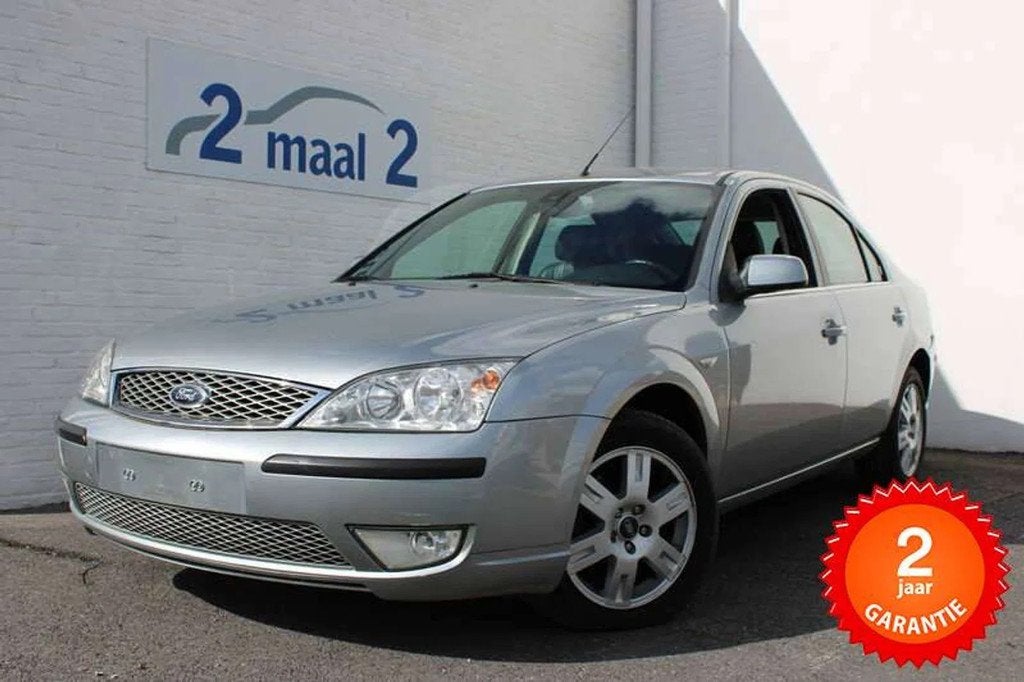 Ford Mondeo Airco/Cruise inclusief 2 JAAR garantie!, Autos, Argent ou Gris, Entreprise, Mondeo, Noir