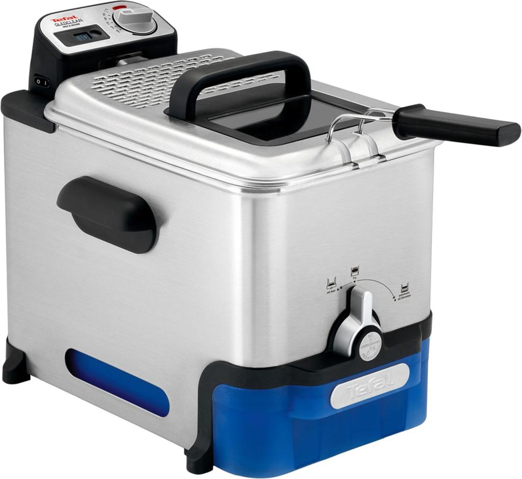 Tefal Oleoclean Pro Inox & Design 3,5 L FR8040, Electroménager, 3 à 4 litres, Enlèvement, Neuf, Pan intérieur amovible