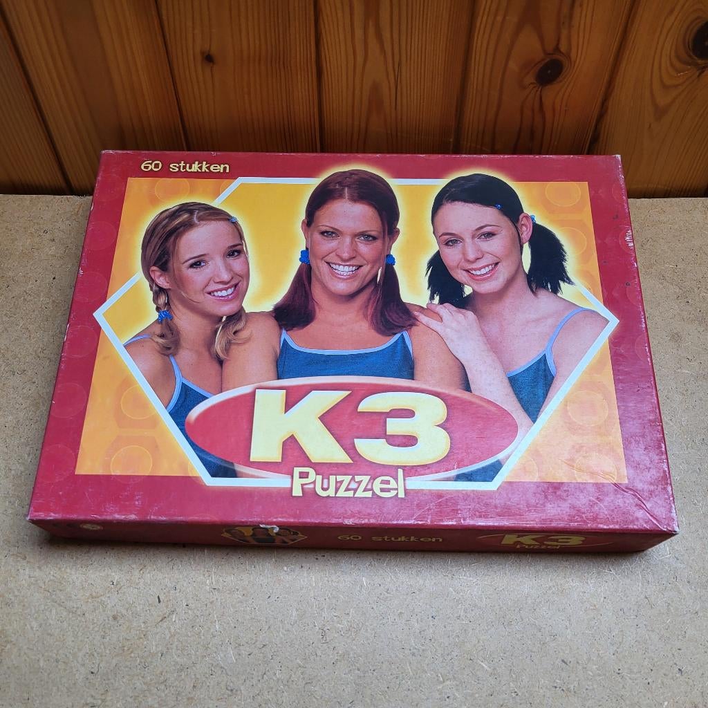 K3 puzzel - 60 stukjes, Ophalen of Verzenden, Meer dan 50 stukjes, Gebruikt