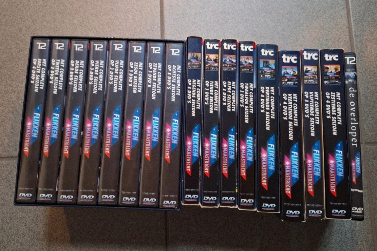 Mooi collectie van Flikken Maastricht 16 seizoenen en film, Cd's en Dvd's, Ophalen of Verzenden