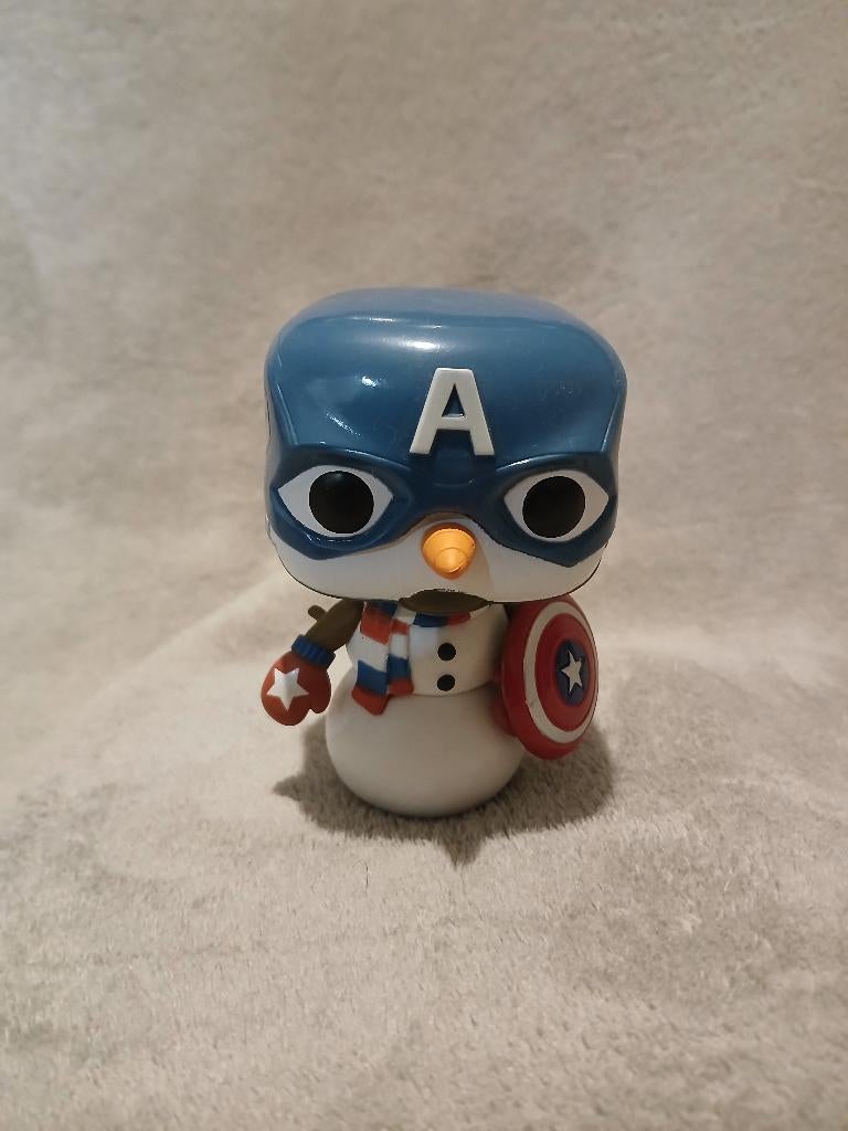 Casquette Funko Pop « Snowman #532 » (Marvel Holiday, 2019), Enlèvement ou Envoi, Comme neuf