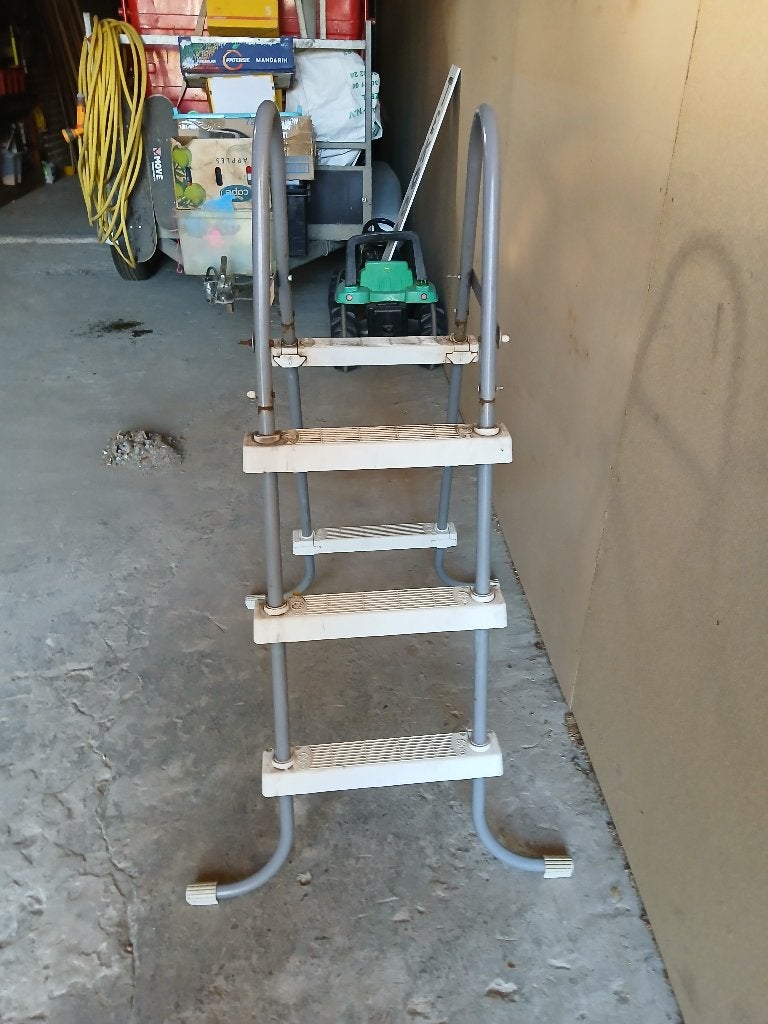 Zwembadladder, Tuin en Terras, Zwembad-toebehoren, Ophalen, Gebruikt, Ladder