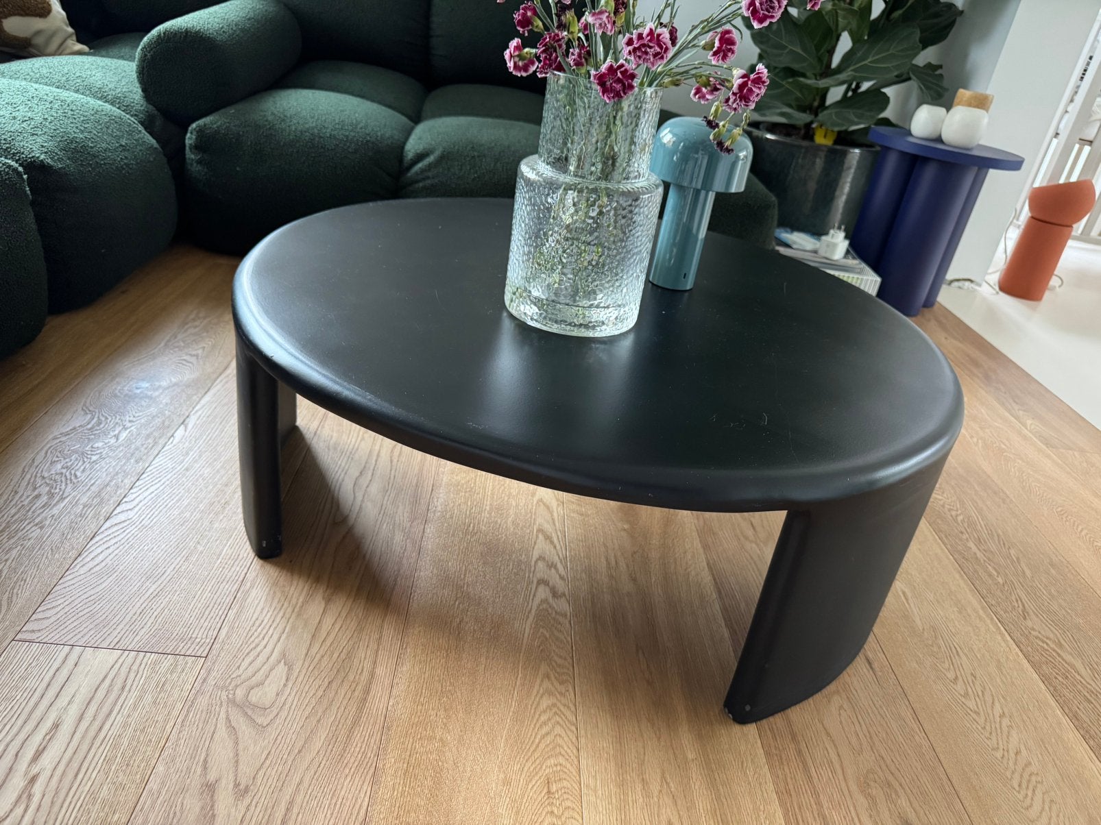 Ronde betonnen salontafel van Furnified, Ophalen, Zo goed als nieuw