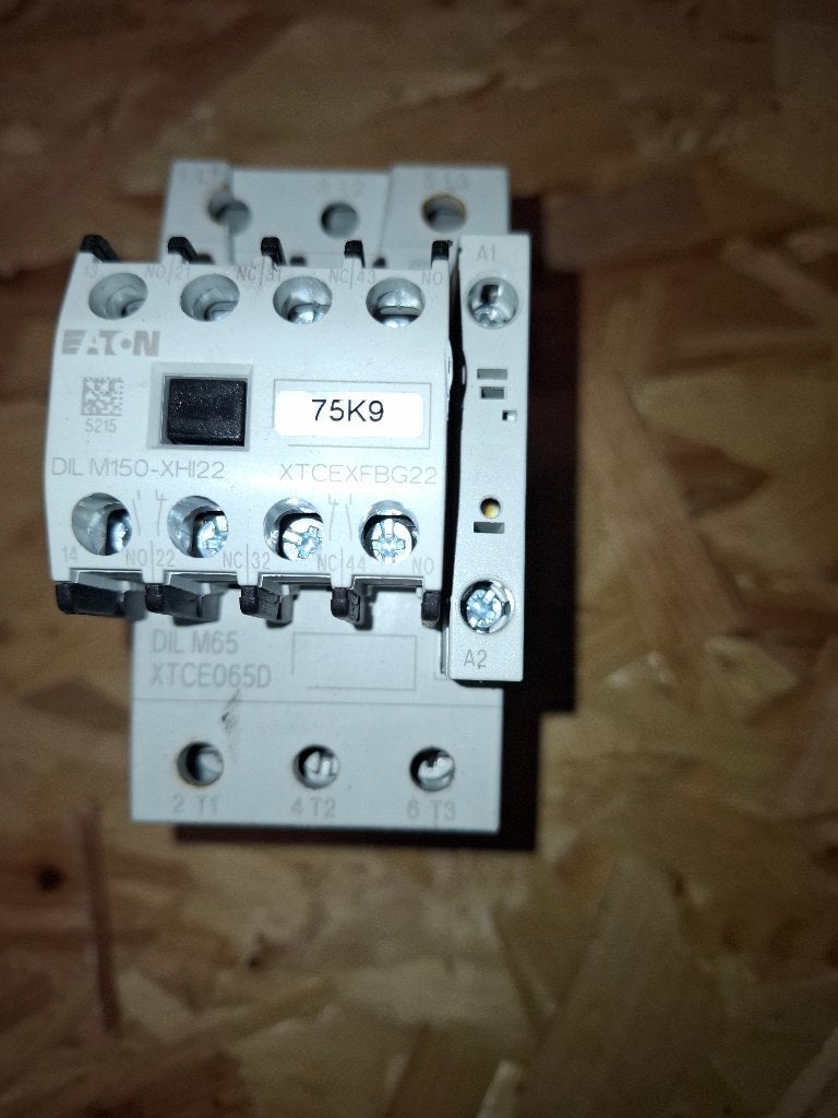 EATON Magneetschakelaar DILM115 XTCE115G, Doe-het-zelf en Bouw, Elektriciteit en Kabels, Ophalen, Gebruikt, Eaton, Schakelaar