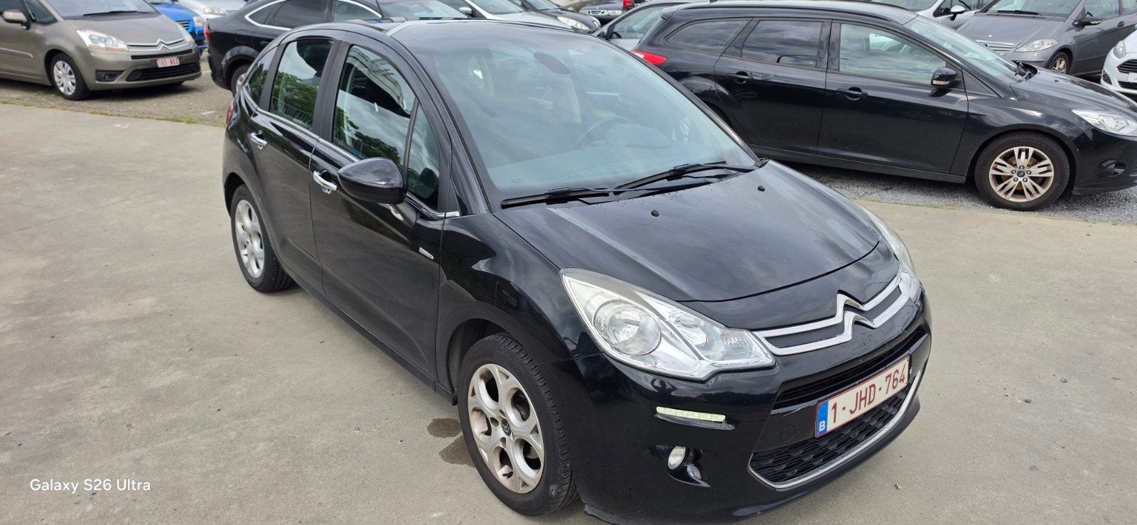 CITROËN C3 EXCLUSIVE 1.2i essence Euro5 HOMOLOGUÉE, Euro 5, Achat, Entreprise, Noir