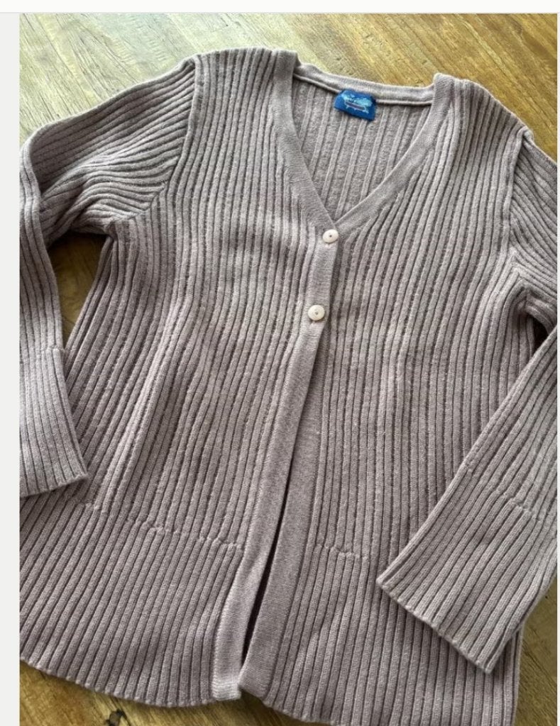 Gilet vintage taille M, Enlèvement ou Envoi, Comme neuf, Taille 38/40 (M), Beige