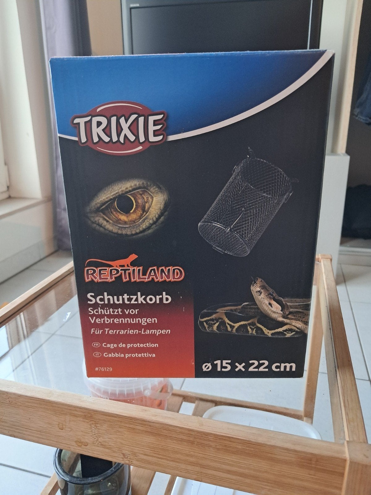 slangen lamp kooi, Dieren en Toebehoren, Ophalen of Verzenden, Zo goed als nieuw, Verlichting