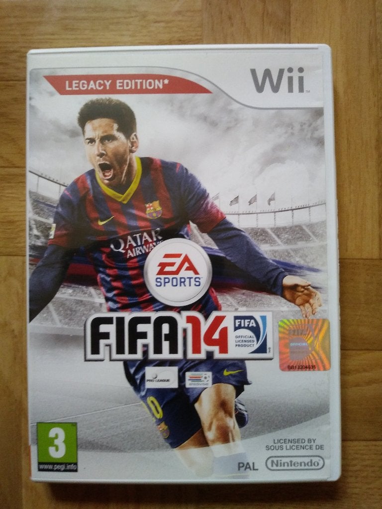 Jeu de football FIFA 14 pour Wii ou Wii U, Consoles de jeu & Jeux vidéo, Enlèvement ou Envoi, Comme neuf, À partir de 3 ans, 3 joueurs ou plus