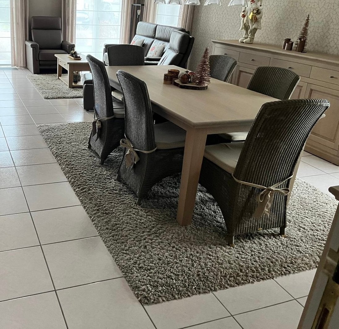 Tapijt, Maison & Meubles, Enlèvement, Comme neuf, Beige, Tapis