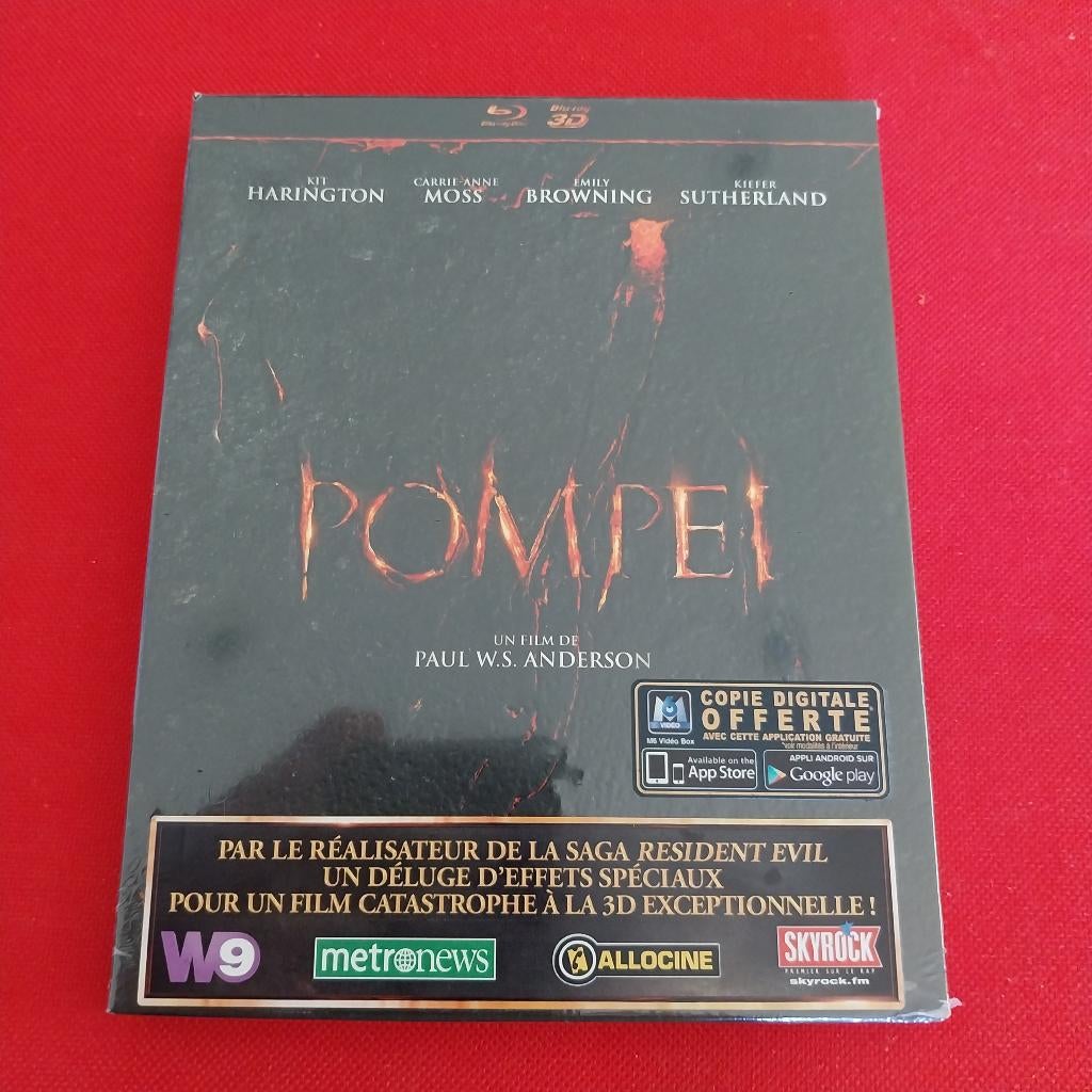 Pompéi Combo Blu-Ray 3D Inclus les versions 2D / 3D, Enlèvement, Neuf, dans son emballage, Aventure