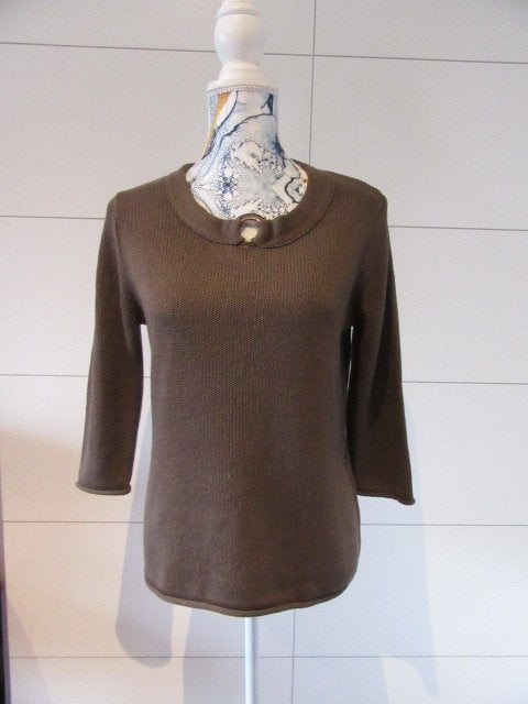 Bruine dames trui - Small - Kingfield, Kleding | Dames, Bruin, Ophalen of Verzenden, Zo goed als nieuw, Maat 36 (S)