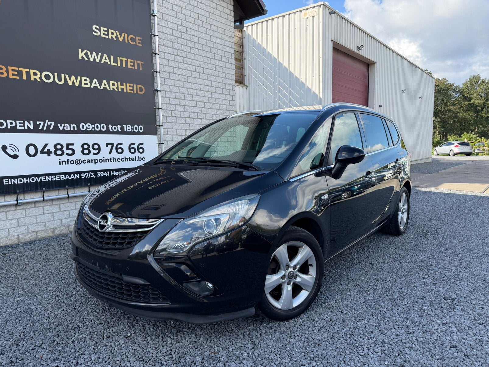 Opel Zafira Tourer 2.0 cdti COSMO 110 pk 7 ZITPLAATSEN !, Auto's, Euro 5, Monovolume, 1995 cc, Bedrijf