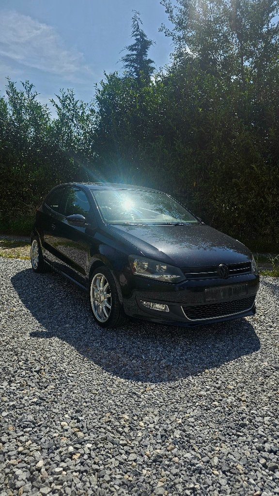 Voiture, Autos, Volkswagen, Particulier, Polo, ABS, Diesel, Euro 5, Autre carrosserie, 3 portes, Boîte manuelle, Noir, Noir, Cuir et Tissu