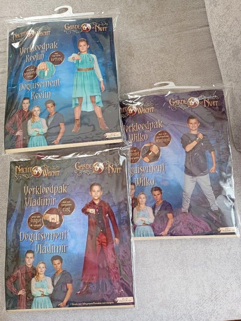 Costume de Keelin, Vlad et Wilko taille 134 (6-8 ans), Enlèvement ou Envoi, Comme neuf, 134 à 140, Garçon ou Fille