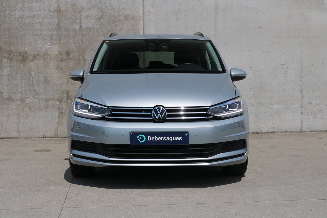 Volkswagen Touran 1.5 TSI ACT Highline DSG|7-ZIT|LED|LIKE N, Autos, Volkswagen, 0 kg, Argent ou Gris, Achat, Détection des panneaux routiers