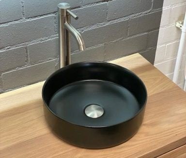 waskom mat zwart, nieuw in doos., Huis en Inrichting, Ophalen of Verzenden