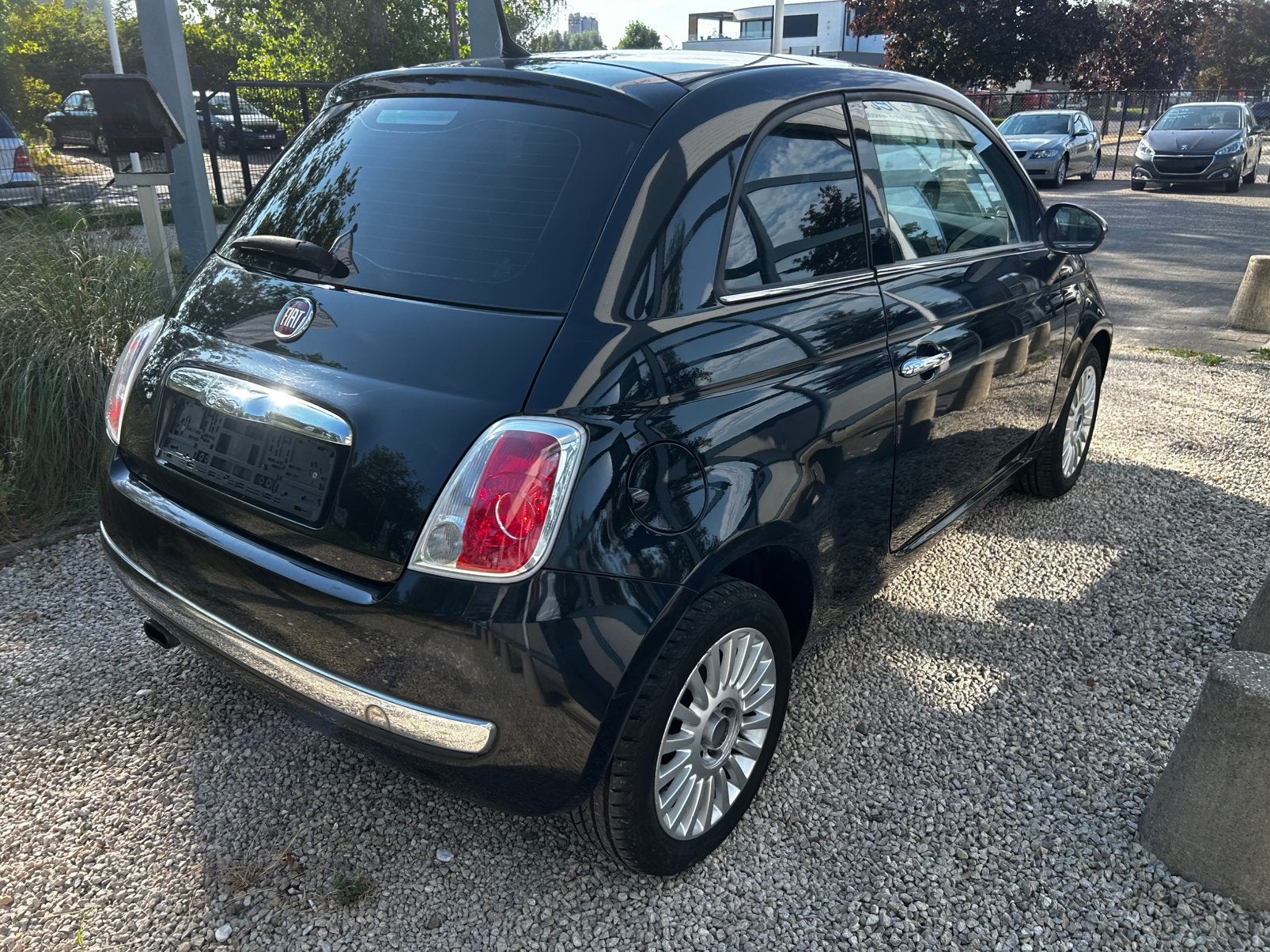 Fiat 500 benzine gekeurd voor verkoop, Auto's, Fiat, Voorwielaandrijving, Stof, Zwart, Zwart