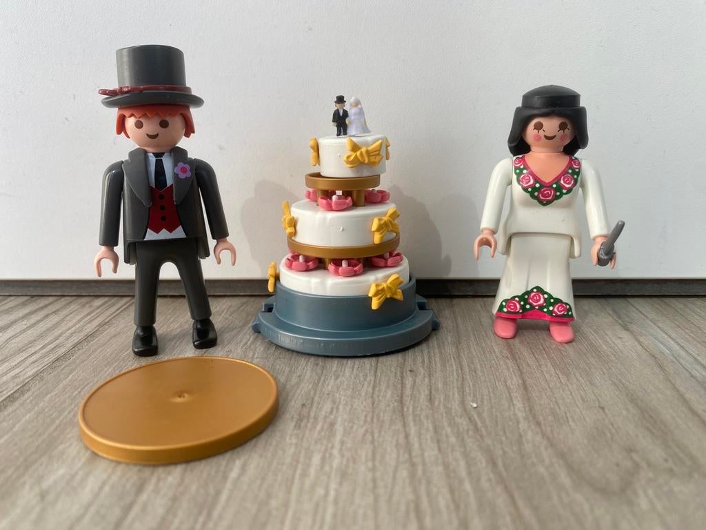 Playmobil 4298 bruid en bruidegom, Ophalen of Verzenden, Zo goed als nieuw