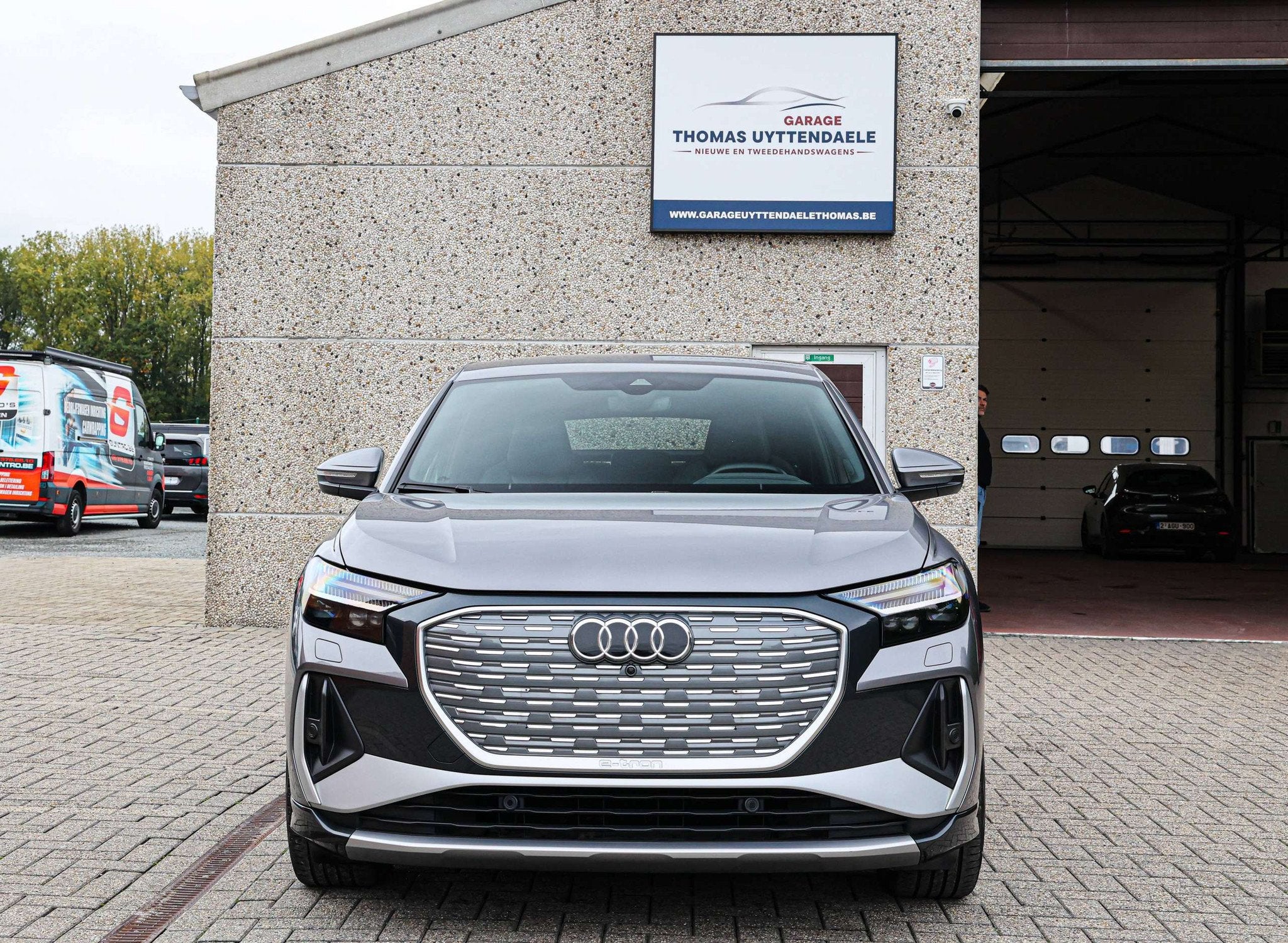 Audi Q4 e-tron 3xS-LINE*299PK*QUATTRO*50*E-TRON*SONOS-SOUND*, Cuir, Achat, Entreprise, Noir