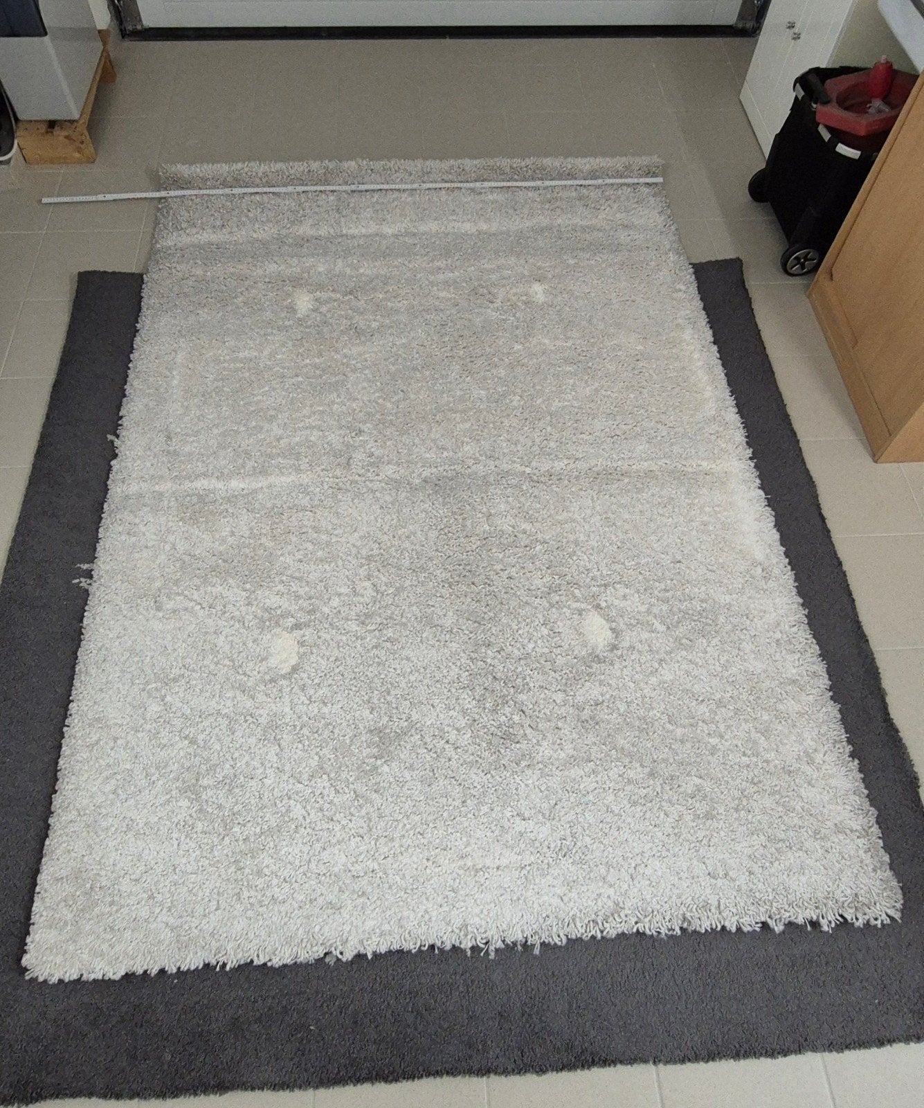 Tapis blanc 230 x 160 cm, Wit