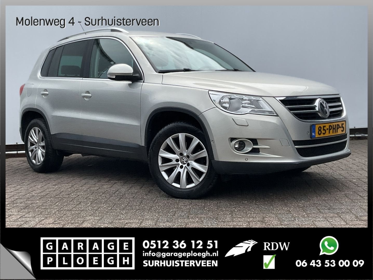 Volkswagen Tiguan 1.4 TSI Comfort&Design Cruise Stoelverw Pd, Autos, Argent ou Gris, Achat, Entreprise, Tiguan